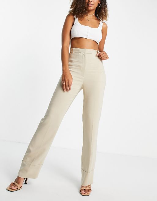 Kick-Flare Trousers - Beige - Trousers - & Other Stories