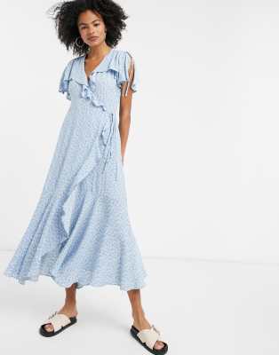 & other stories floral maxi dress