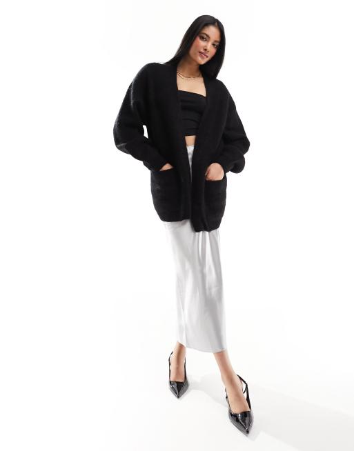& Other Stories - Fluffy strikket cardigan i uldblanding