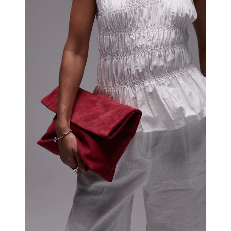 red dress clutch bag Amazon.com: YAOSEN Women Silk Rosette Evening Bag Wedding Clutch Purse  Floral Handbag Purse (Red) : Clothing, Shoes & Jewelry