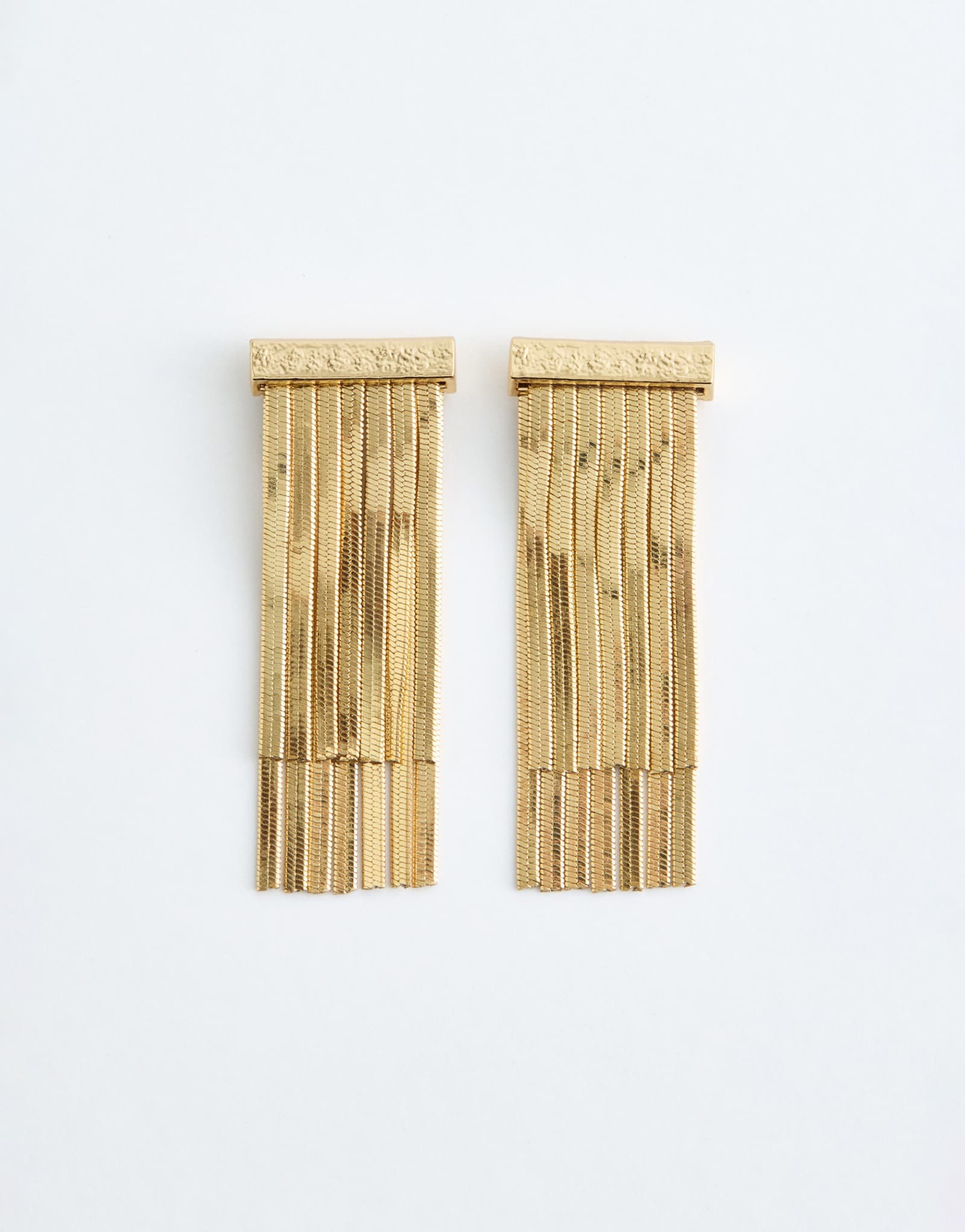 &Other Stories серьги с бахромой из золота