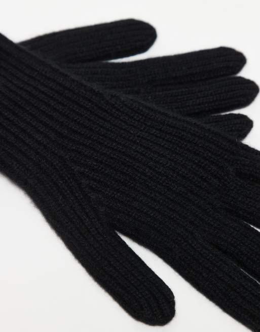 & Other Stories - Gants en mohair de qualité supérieure - Noir, 2 de 3