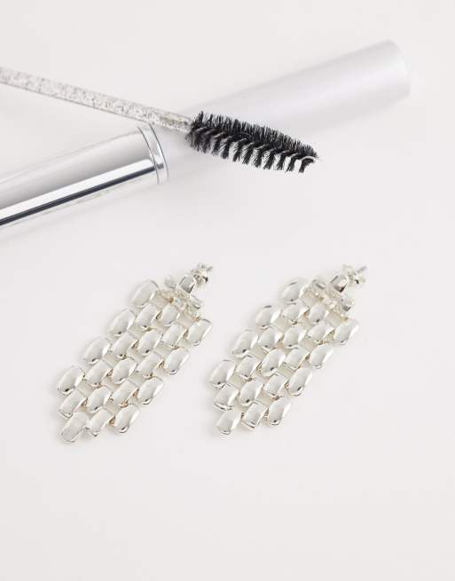 & Other Stories - Geometrische oorhangers in zilver, 2 van 4