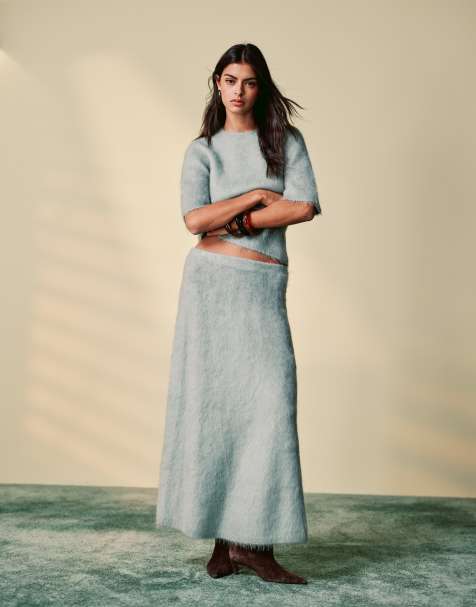 & Other Stories – Gestricktes Set aus Mohair-Mix - view 1