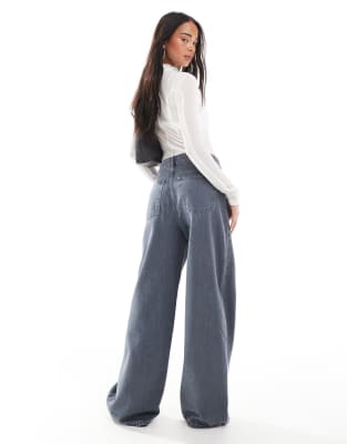 Shop & Other Stories Gio Mid Waist Relaxed Wide Leg Jeans