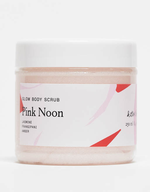 & Other Stories – Glow Body Scrub – Körperpeeling im Farbton Pink Noon