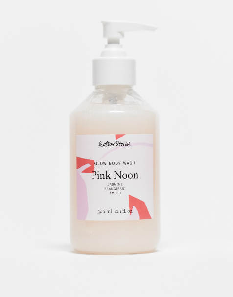 & Other Stories glow body wash in pink noon with notes of jasmine, frangipani and amber - view 1