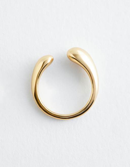 & Other Stories – Goldfarbener, klobiger Ring, 3 von 3