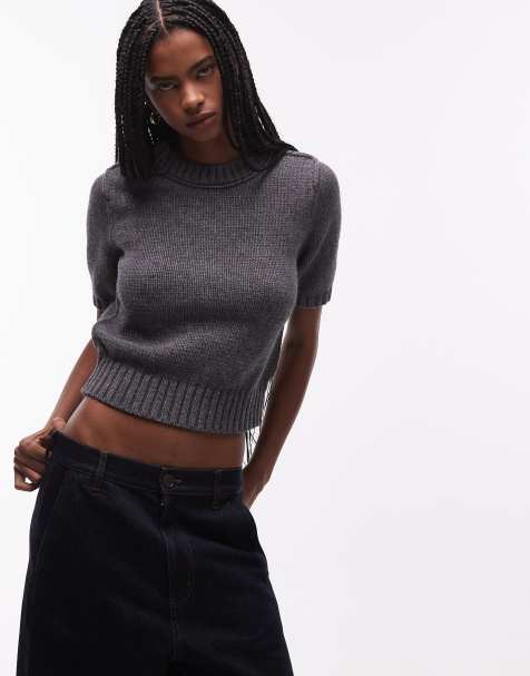 & Other Stories - Gråmeleret slim-cardigan i uld- og bomuldsblanding - view 1