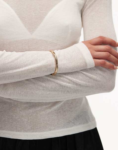 & Other Stories – Guldfärgat manschettarmband - view 1