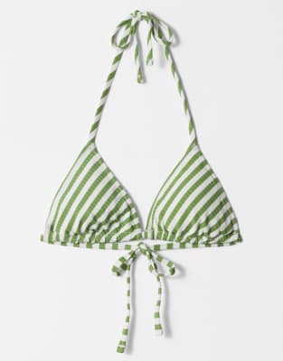 & Other Stories Halter Triangle Bikini Top