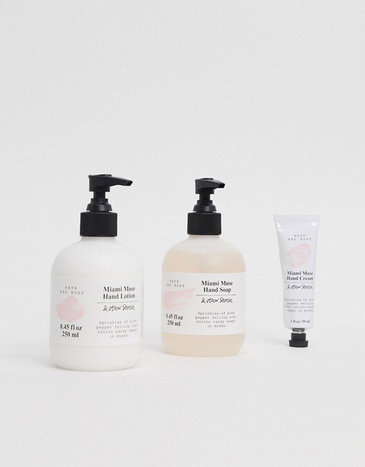 & Other Stories hand care gift set in Miami Muse