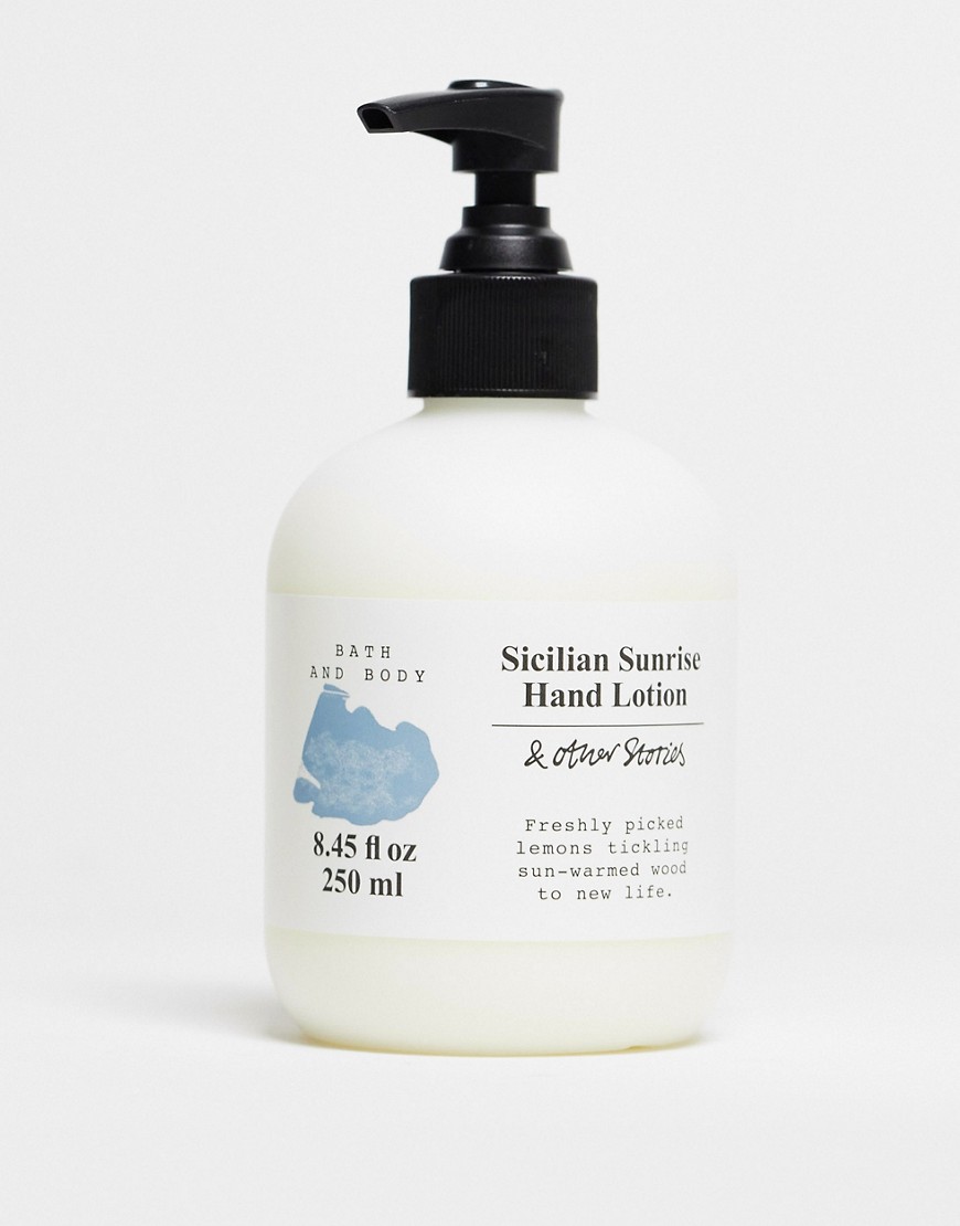 & Other Stories hand lotion in Sicilian Sunrise-No colour