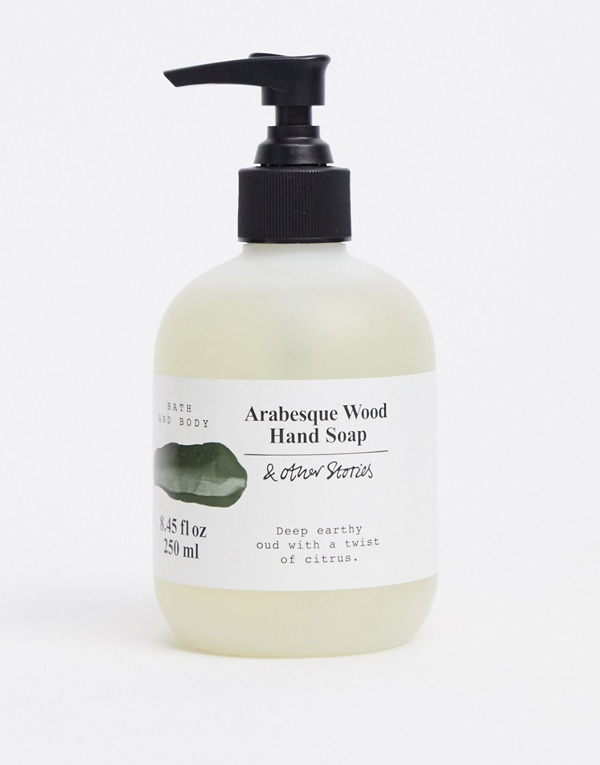 & Other Stories hand soap in Arabesque Wood-No colour