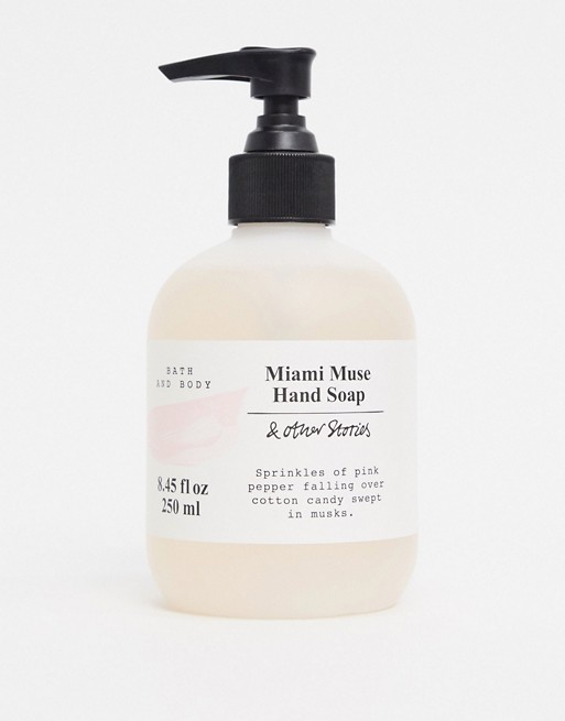 & Other Stories hand soap in Miami Muse
