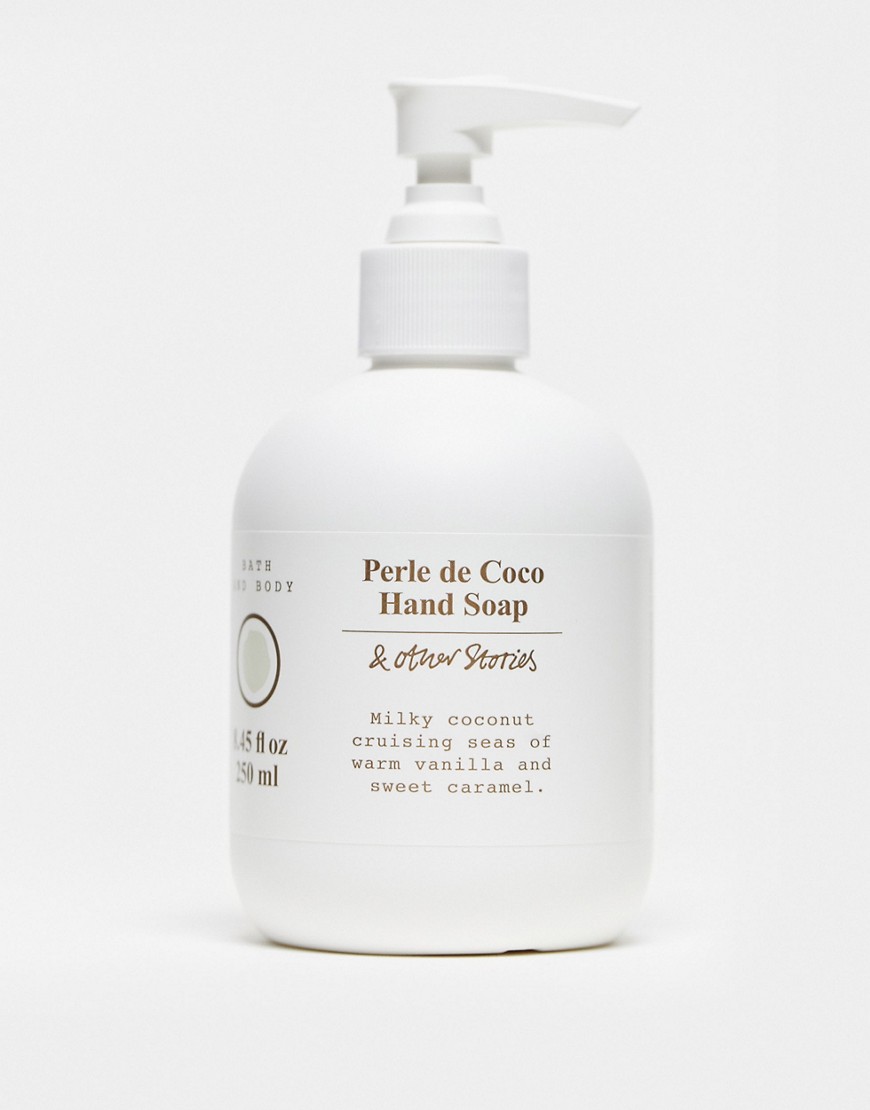 & other stories hand soap in perle de coco 250m-no colour