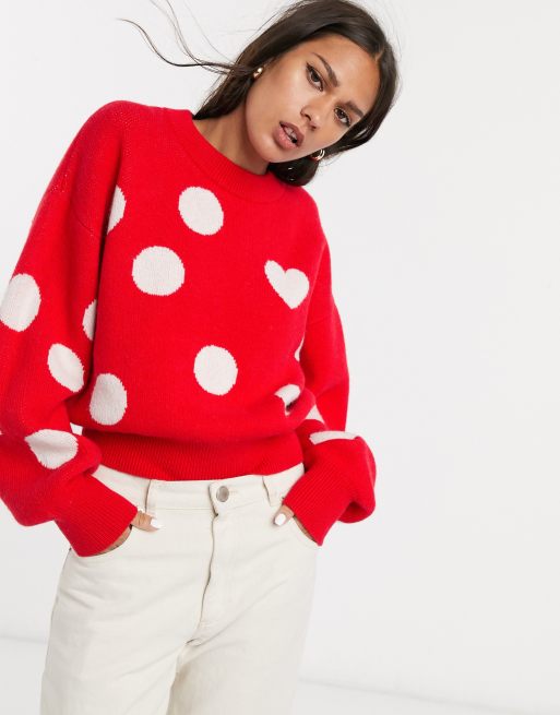 Polka sweater outlet