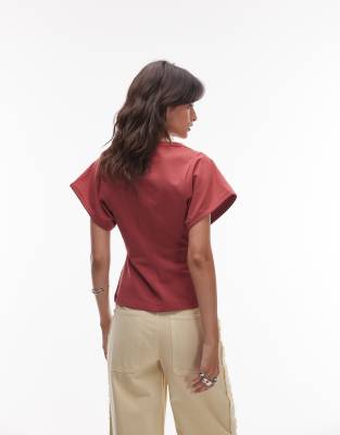 & Other Stories Heavyweight T-shirt With Wide Sleeves