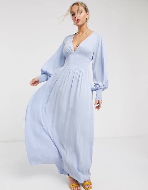 Asos 2025 hellblaues kleid