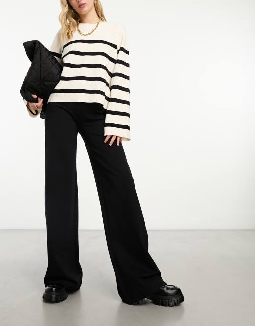 Zara, Pants & Jumpsuits, Zara Striped Wide Leg Pants Xs