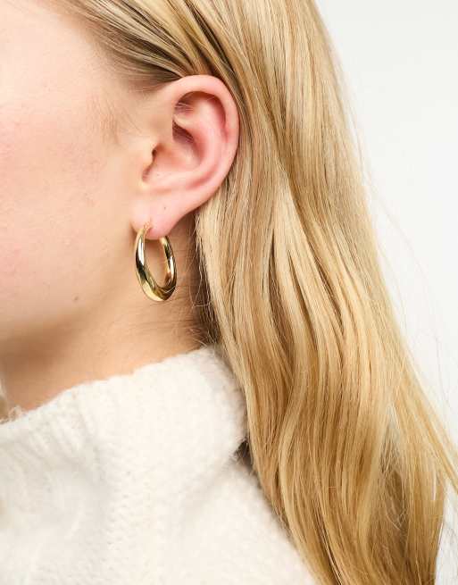 & Other Stories hoop earrings in gold