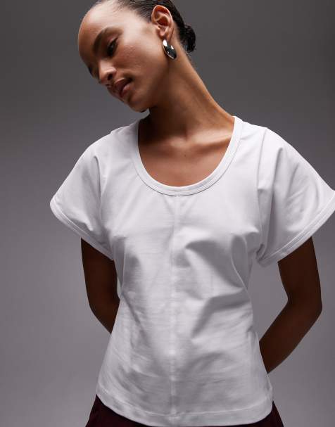 & Other Stories - Hvid T-shirt med brede ærmer - view 1