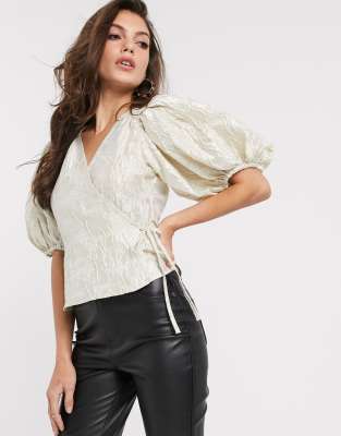 puff sleeve blouse asos