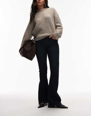 & Other Stories - Jean évasé à taille mi-haute - Indigo délavé | ASOS