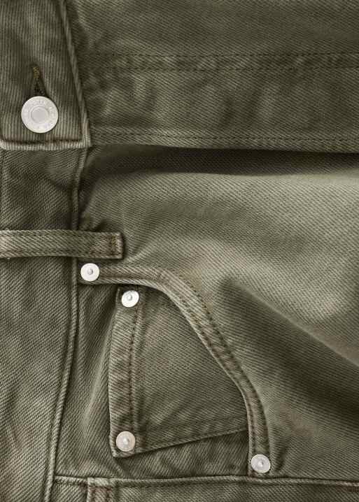 & Other Stories Jeans mit hohem Bund, weitem Bein und Umschlag, 8 von 8