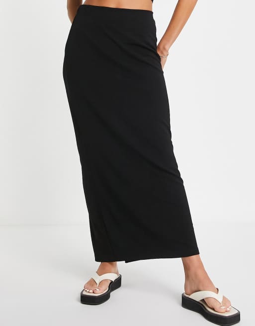 Black 2025 jersey skirt