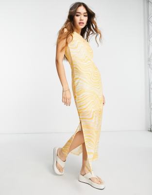 Other stories waist hot sale knot midi dress