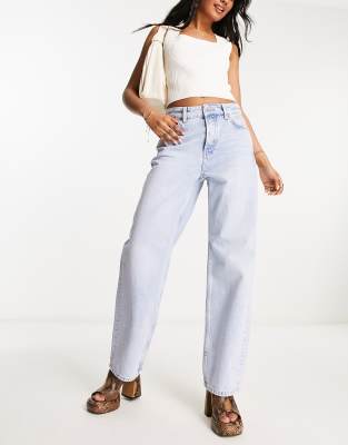 & Other Stories Kim boyfriend jeans in Lambada Blue | ASOS