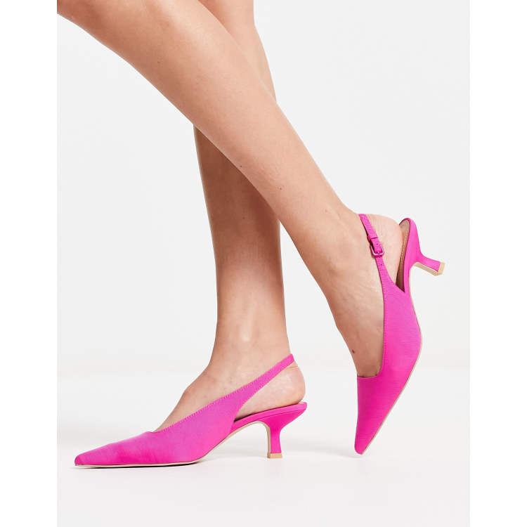 Pink slingback 2025