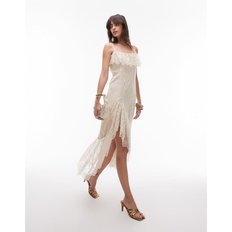 【LOULOUSEOUL】Antique See Through Dress (Cream) loulouseoulouse