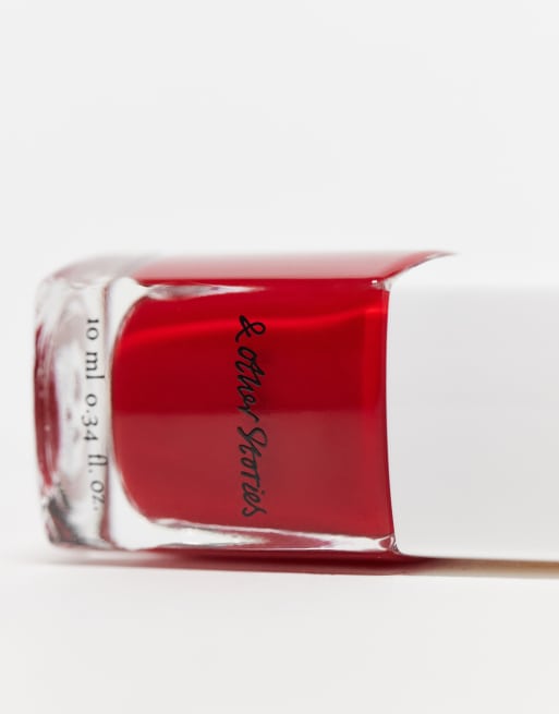 & Other Stories – Lakier do paznokci w kolorze Lava Red, 4 z 4