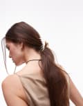 [Other Stories] & Other Stories large hair claw clip in gold No Size GOLD