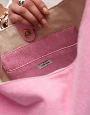 Shop & Other Stories Large Washed Denim Tote