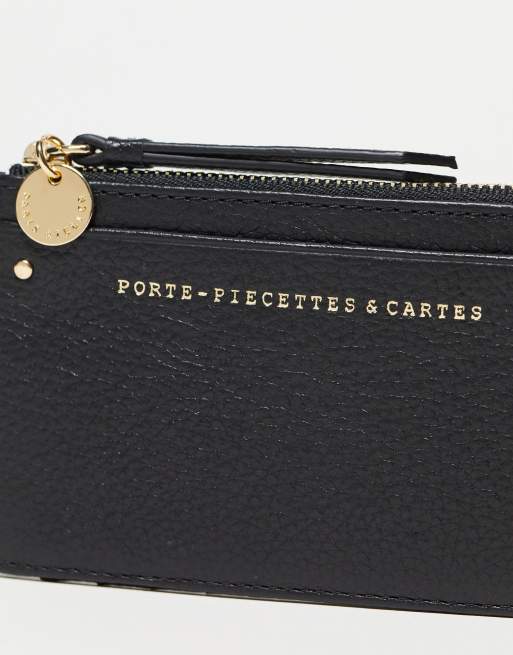 & Other Stories leather card holder wallet in black, 3 of 4