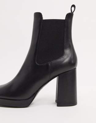 asos chunky heel boots