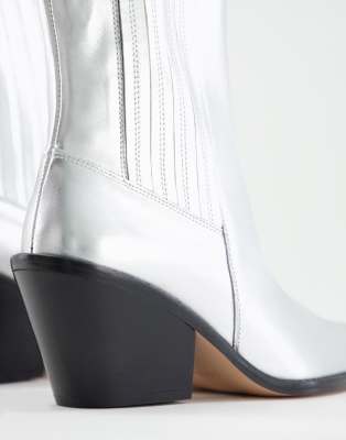 & other stories silver boots