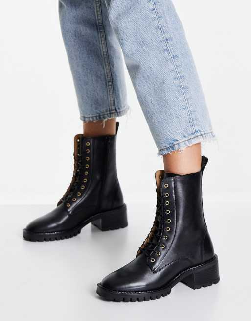 Other stories lace hot sale up boots