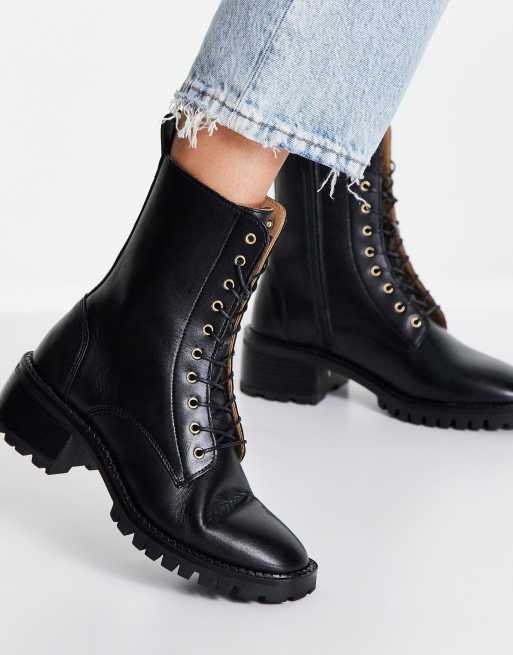 Other stories tassel lace cheap up boots