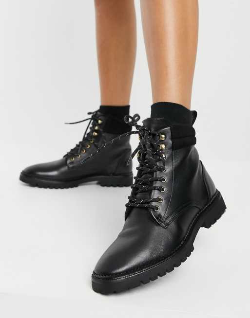 Other stories hot sale lace up boots