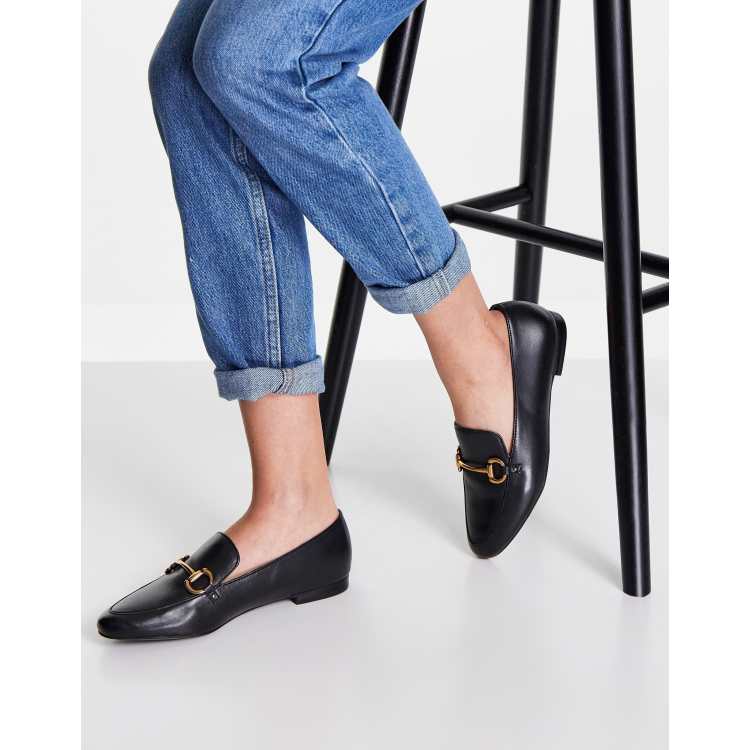 Asos movement clearance leather loafers