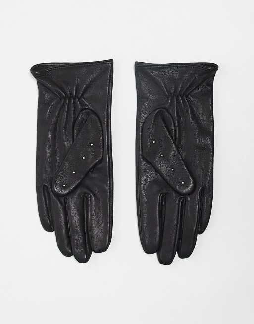 手袋 Object Dyed Disparate Leather Gloves Object Dyed Drip Rubbered Leather Gloves – The Library 1994