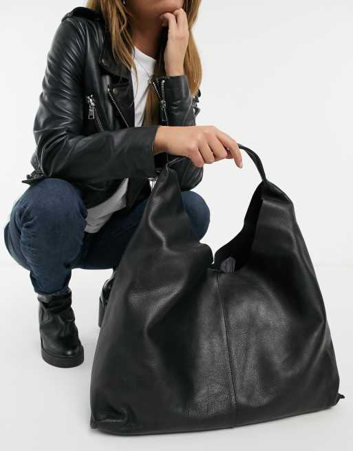 & Other Stories leather tote bag in | ASOS