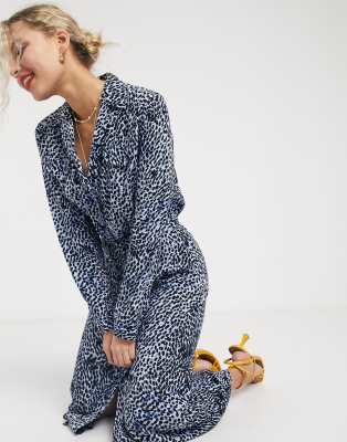 leopard print dress & other stories