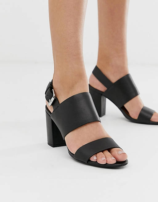 & other stories Comfortabele sandalen zwart casual uitstraling Schoenen Sandalen Comfortabele Sandalen