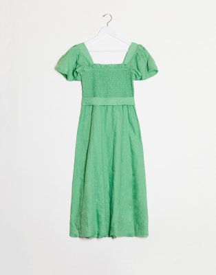 \u0026 Other Stories linen square neck 