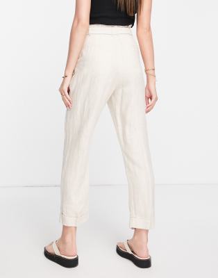 other stories tapered cotton trousers